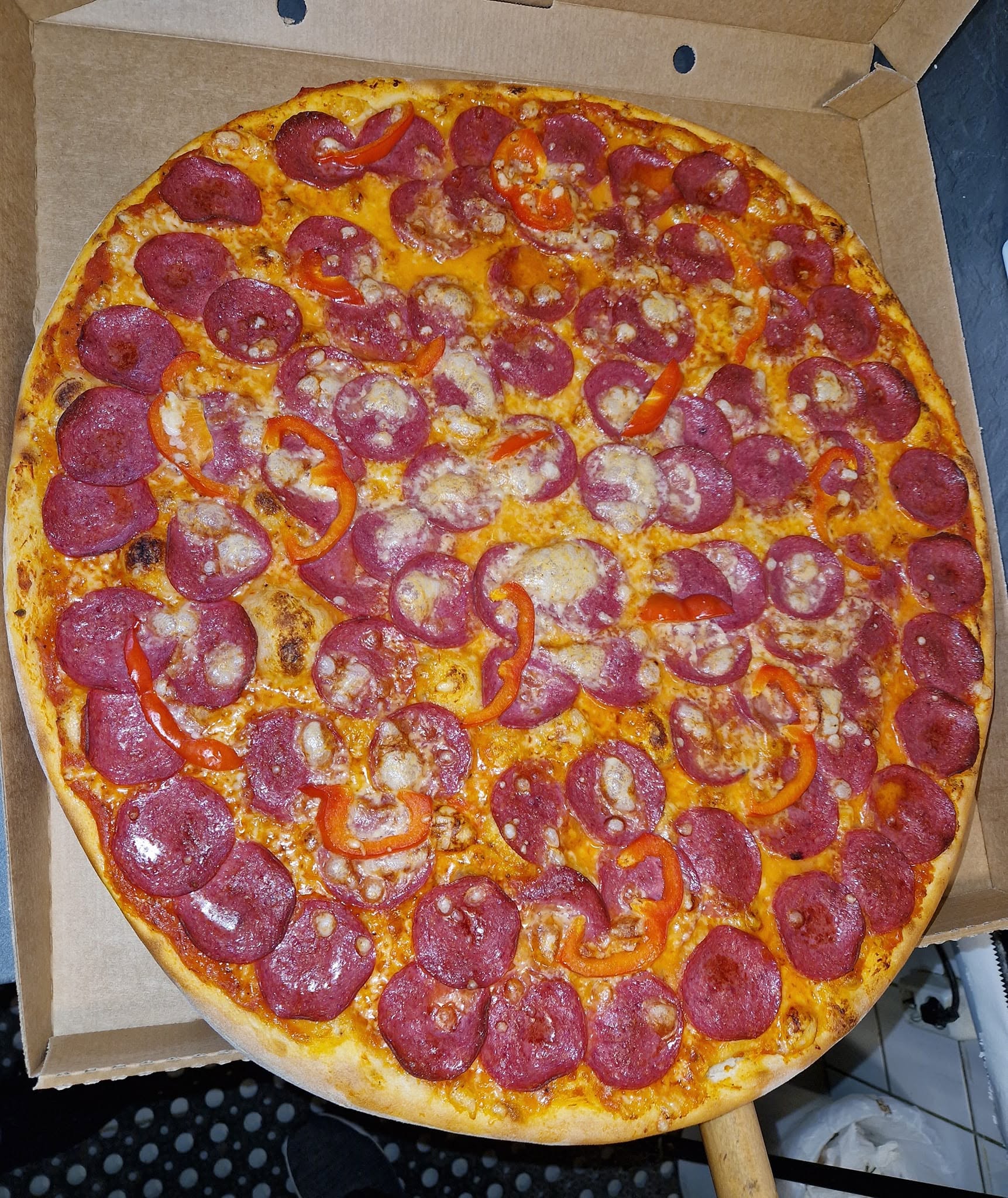 Pizza 1 från Bjuvs Pizzeria